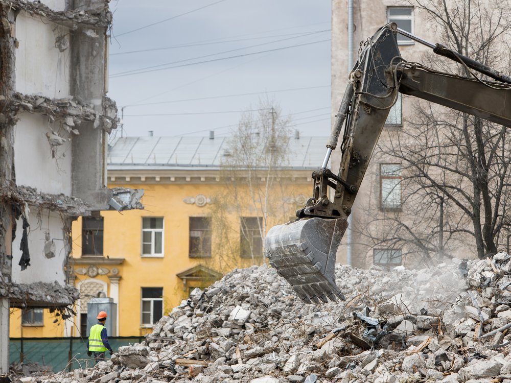 Demolition excavation and property damage appraisers in Delaware County PA